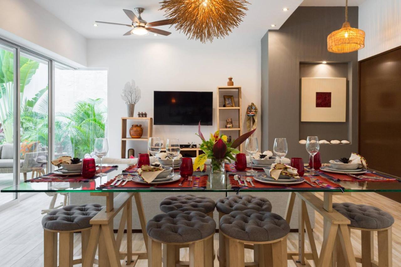 Chic & Mexican Villa, A True Oasis Pool, Security Tulum Exterior foto
