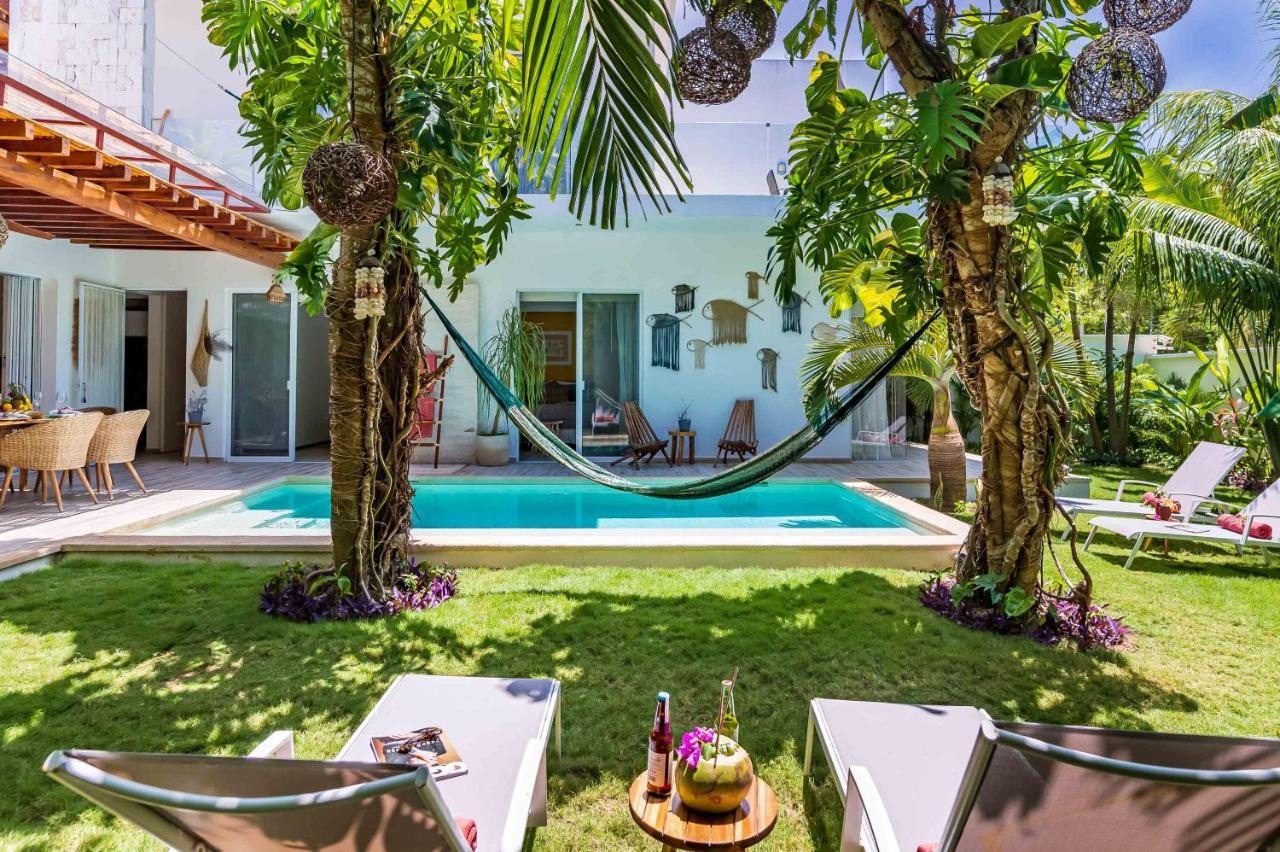 Chic & Mexican Villa, A True Oasis Pool, Security Tulum Exterior foto