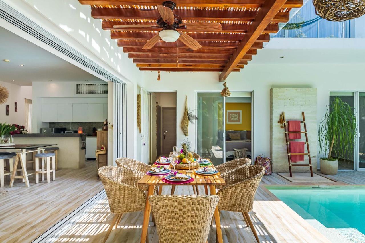 Chic & Mexican Villa, A True Oasis Pool, Security Tulum Exterior foto